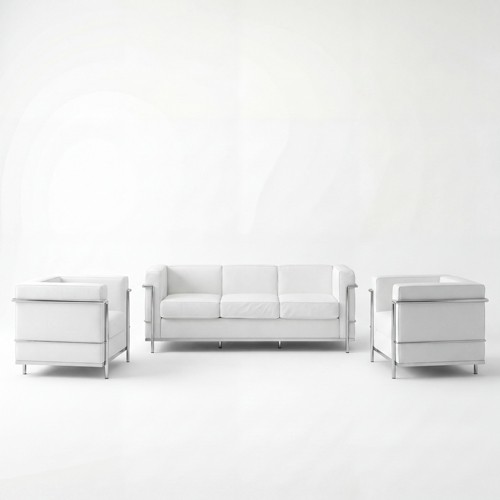 SS-100-SETUP-005 | TORONTO SOFA VIGNETTE WHITE