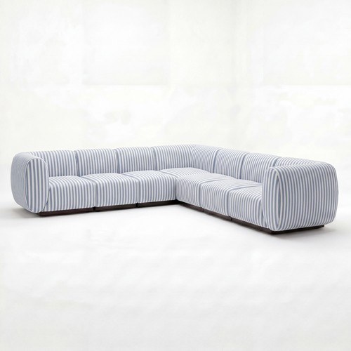 NEW - SS-810-SETUP-010 | BELLAGIO 7-PIECE L SHAPED SECTIONAL