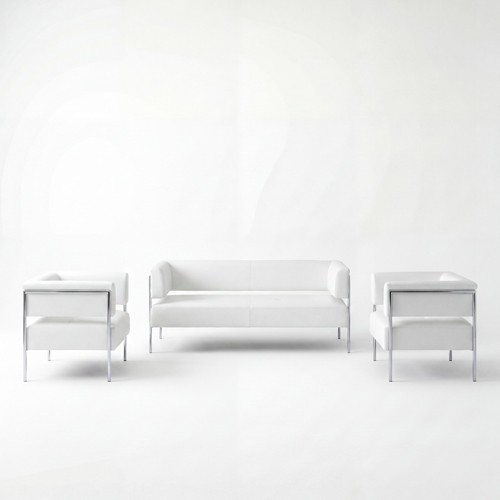 SS-110-SETUP-010 | OPEN BACK SOFA VIGNETTE WHITE