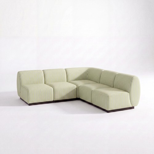 NEW - SS-810-SETUP-030 | BELLAGIO L SHAPED SOFA NO ARMS