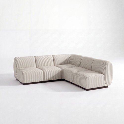 NEW - SS-810-SETUP-030 | BELLAGIO L SHAPED SOFA NO ARMS
