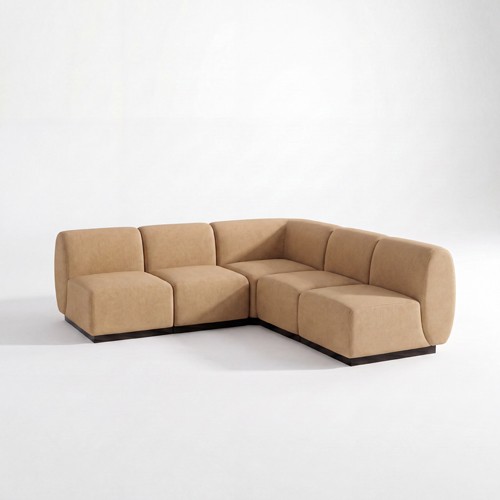 NEW - SS-810-SETUP-030 | BELLAGIO L SHAPED SOFA NO ARMS