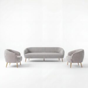 SS-600-SETUP-005 | MIA CORDUROY SOFA VIGNETTE GREY