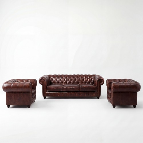 SS-200-SETUP-001 | DISTRESSED SOFA VIGNETTE BROWN