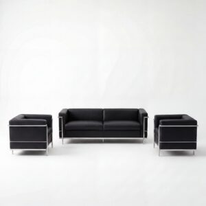 SS-105-SETUP-010 | TORONTO SOFA VIGNETTE BLACK LOW