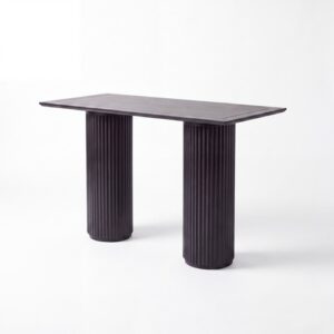COMM-SETUP-025 | SYDNEY FLUTED RECT. COMMUNAL TABLE NATURAL WOOD