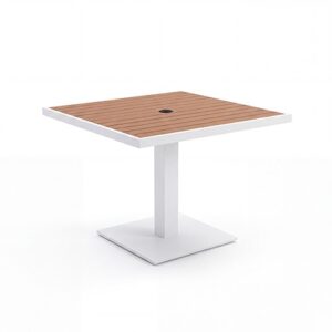 CASUAL-EU-029 | CATALINA CAFÉ TABLE WITH UMBRELLA HOLE NATURAL