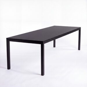 CASUAL-205 | CONTEMPORARY 8FT DINING TABLE BLACK FRAME