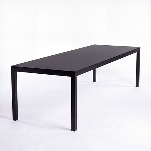 CASUAL-205 | CONTEMPORARY 8FT DINING TABLE BLACK FRAME