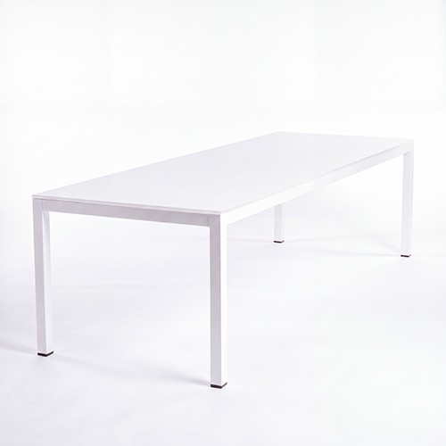 CASUAL-200 | CONTEMPORARY 8FT DINING TABLE WHITE FRAME