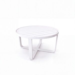 CT-EU-070 | CATALINA ROUND COFFEE TABLE WHITE
