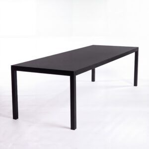 CASUAL-205 | CONTEMPORARY 8FT DINING TABLE BLACK FRAME