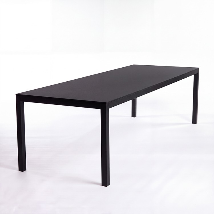 CASUAL-205 | CONTEMPORARY 8FT DINING TABLE BLACK FRAME