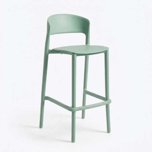 BS-123 | SHELBY BARSTOOL GREEN