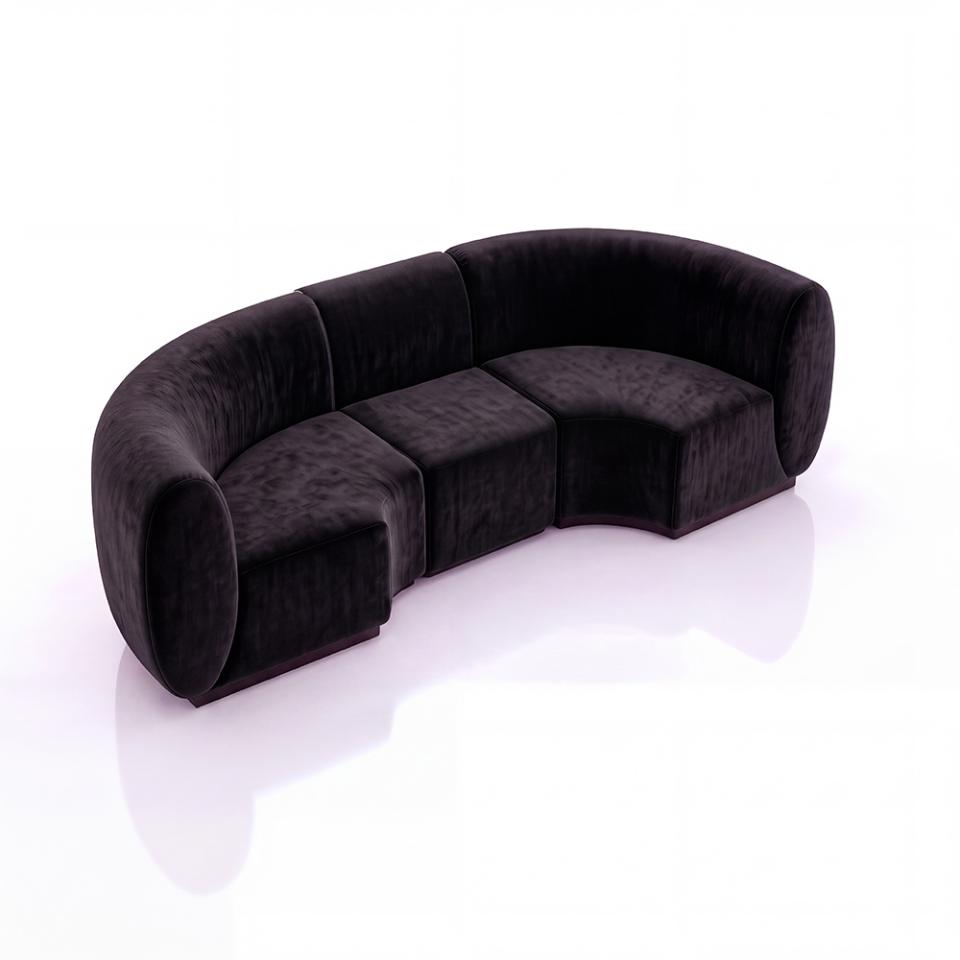 SS-810-SETUP-388 | BELLAGIO SOFA 90