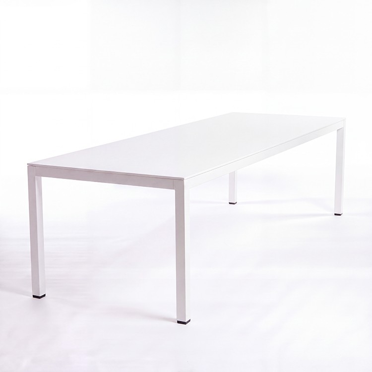 CASUAL-200 | CONTEMPORARY 8FT DINING TABLE WHITE FRAME